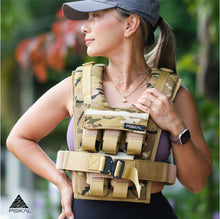 Load image into Gallery viewer, Pisikal 22lbs. Weight Vest - Brown Camou