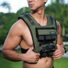 Load image into Gallery viewer, Pisikal 22lbs. Weight Vest - Green