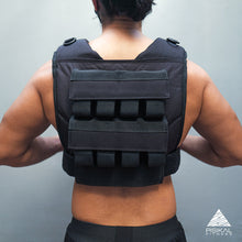 Load image into Gallery viewer, Pisikal 35lbs. Black Weight Vest