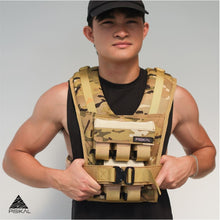 Load image into Gallery viewer, Pisikal 22lbs. Weight Vest - Brown Camou

