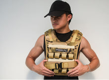 Load image into Gallery viewer, Pisikal 35lbs. Brown Camou Weight Vest
