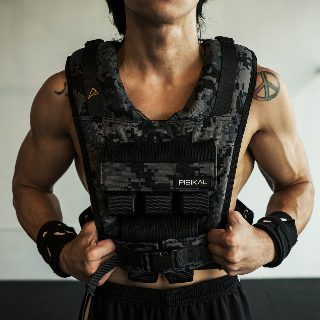 Pisikal 22lbs. Weight Vest - Camou