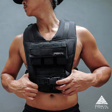 Load image into Gallery viewer, Pisikal 22lbs. Weight Vest - Black
