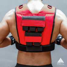 Load image into Gallery viewer, Pisikal 22lbs. Weight Vest - Red
