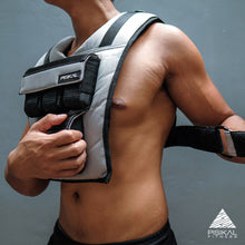 Load image into Gallery viewer, Pisikal 22lbs. Weight Vest - Grey
